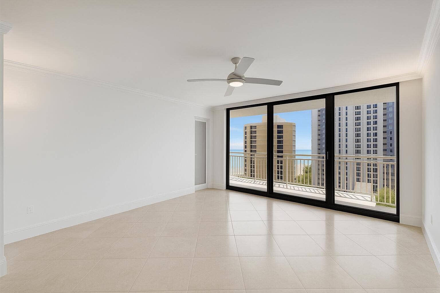 3000 N Ocean Drive, #22 G, Singer Island, FL 33404 Virtually Staged