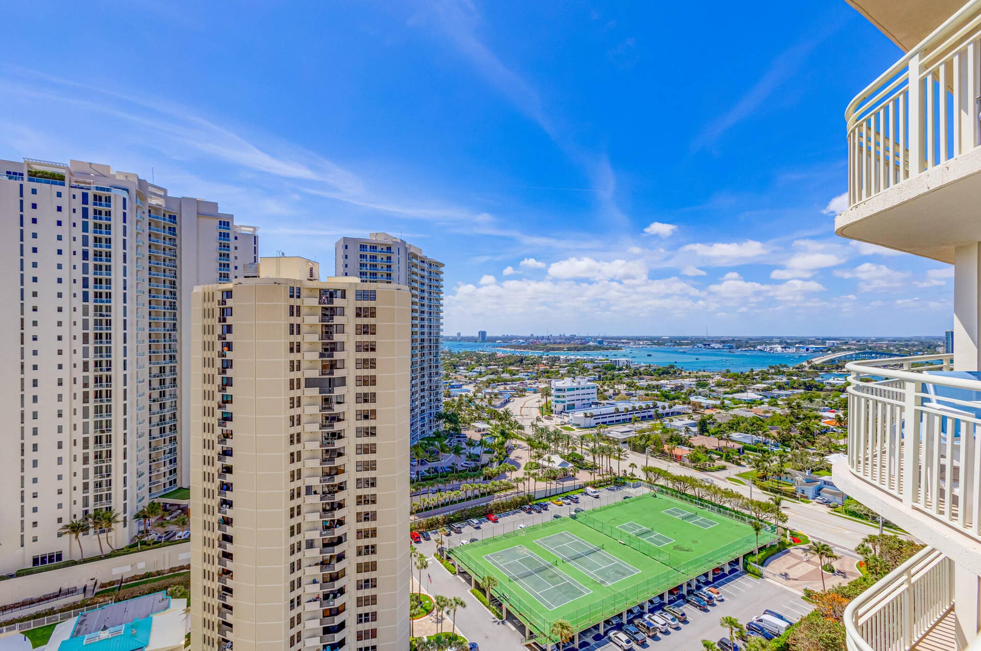 3000 N Ocean Drive, #22 G, Singer Island, FL 33404 Balcony View