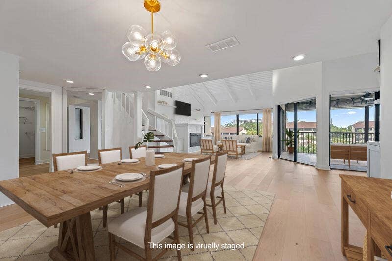 1133 Marine Way E, #I-4r, North Palm Beach, FL 33408 Staged Dining Room - Great Room