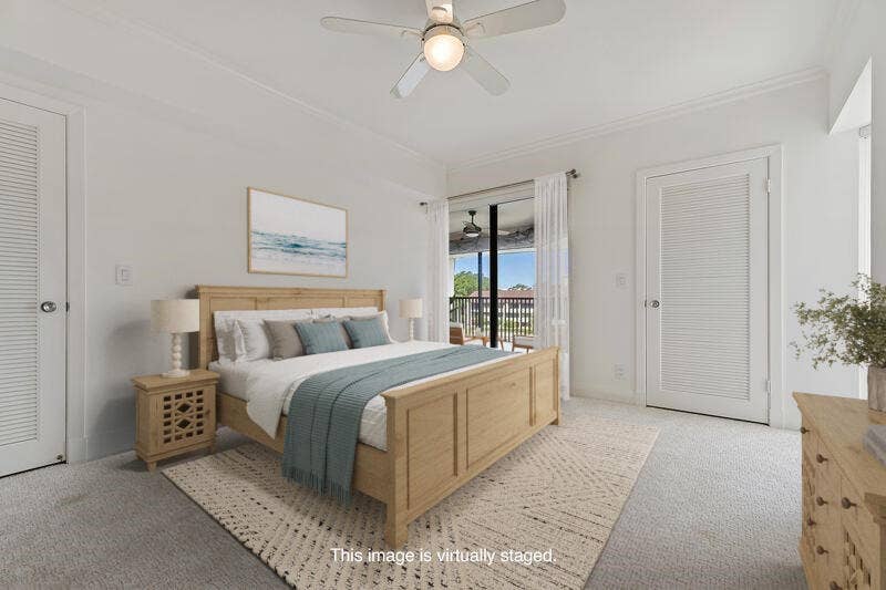 1133 Marine Way E, #I-4r, North Palm Beach, FL 33408 Staged Bedroom 3