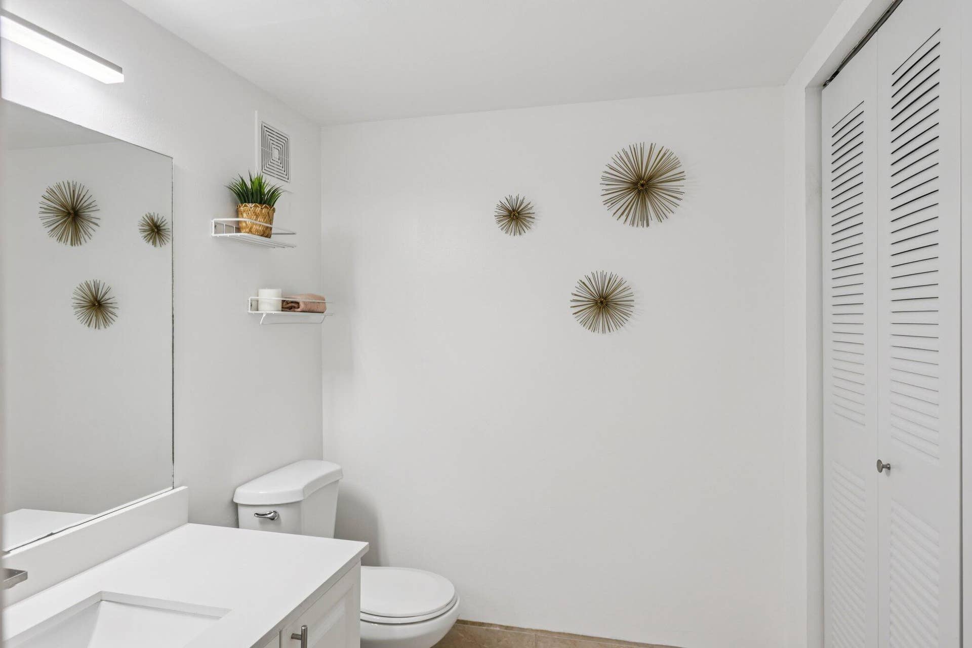 main level half bath