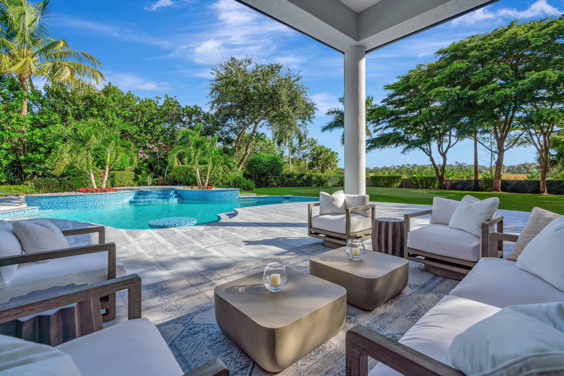 7801 Old Marsh Road, Palm Beach Gardens, FL 33418 Covered Logia