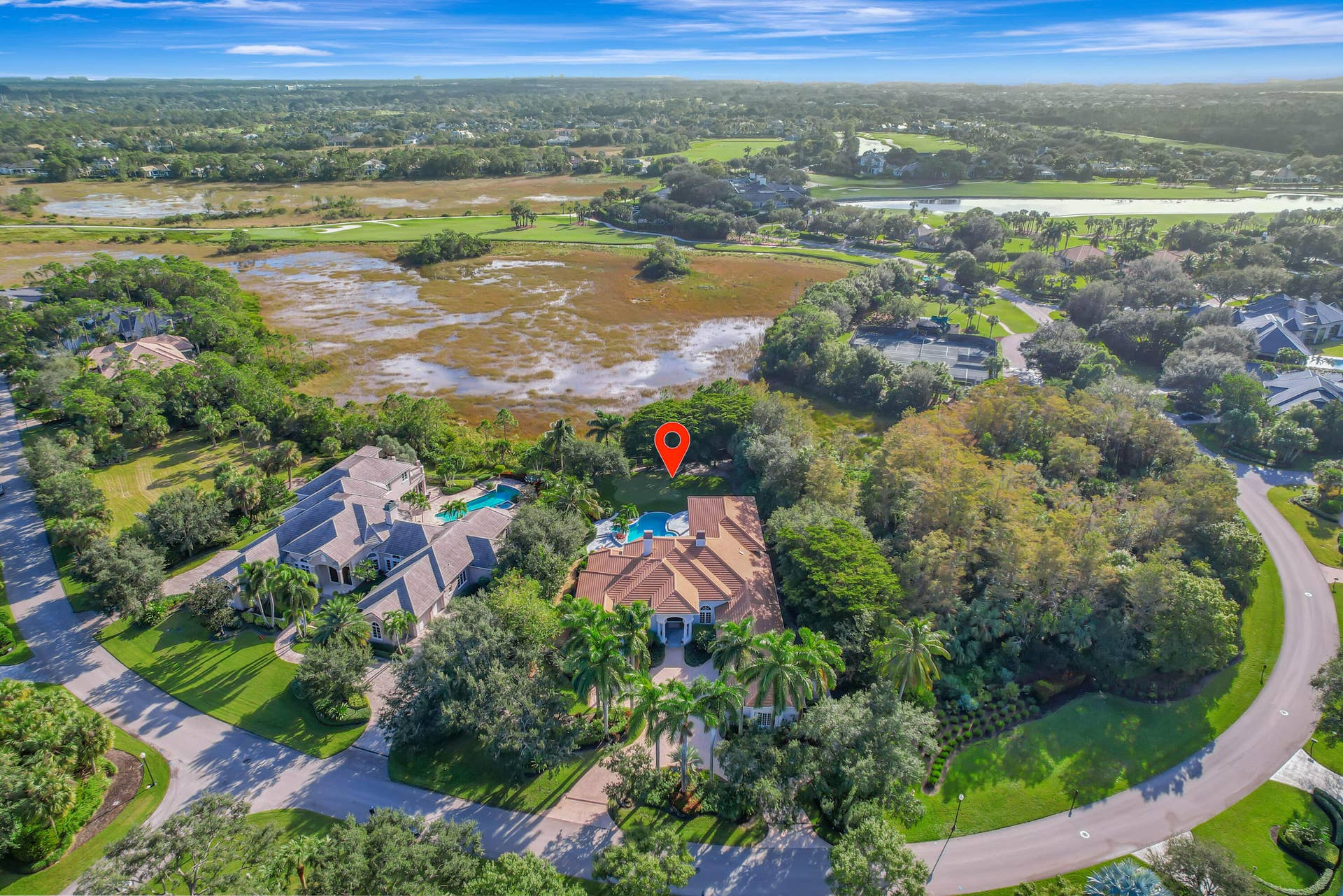 7801 Old Marsh Road, Palm Beach Gardens, FL 33418 Long Marsh Views