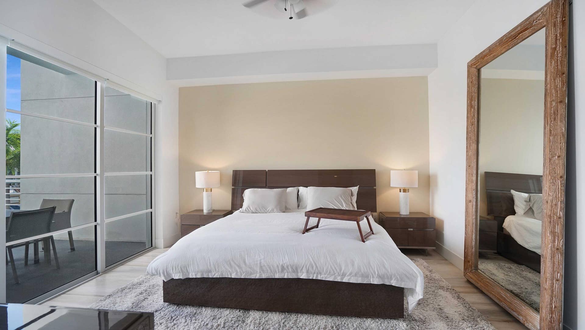 Primary suite with generous proportions