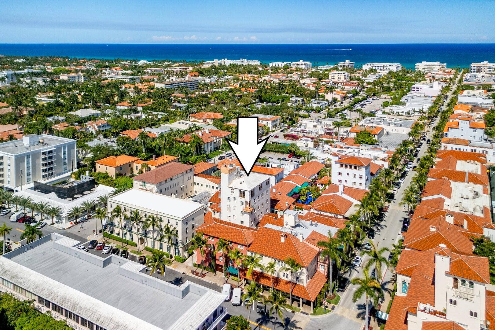 9 Via Parigi, Palm Beach, FL 33480 Building Aerial