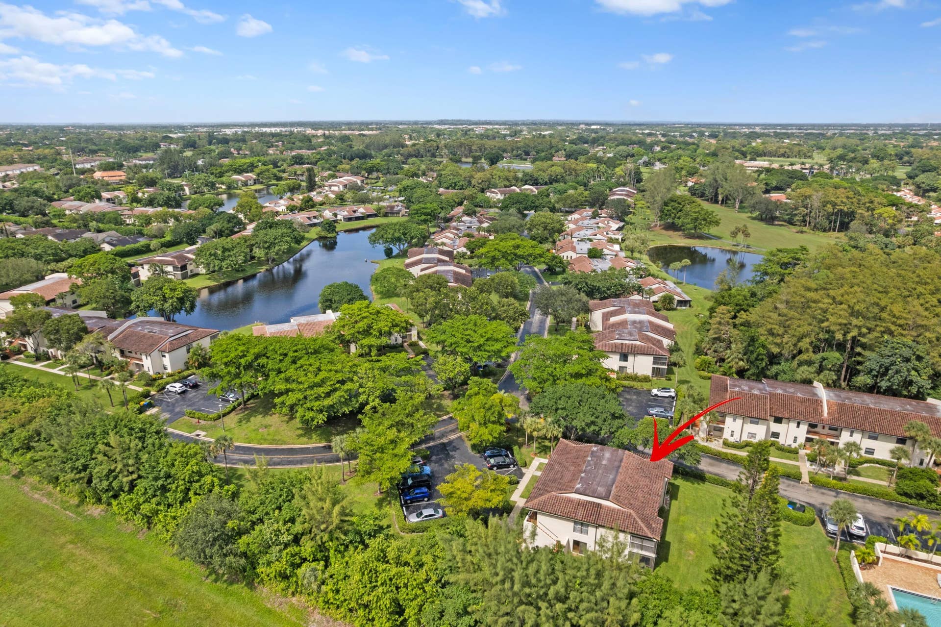 Aerial Neighborhood View