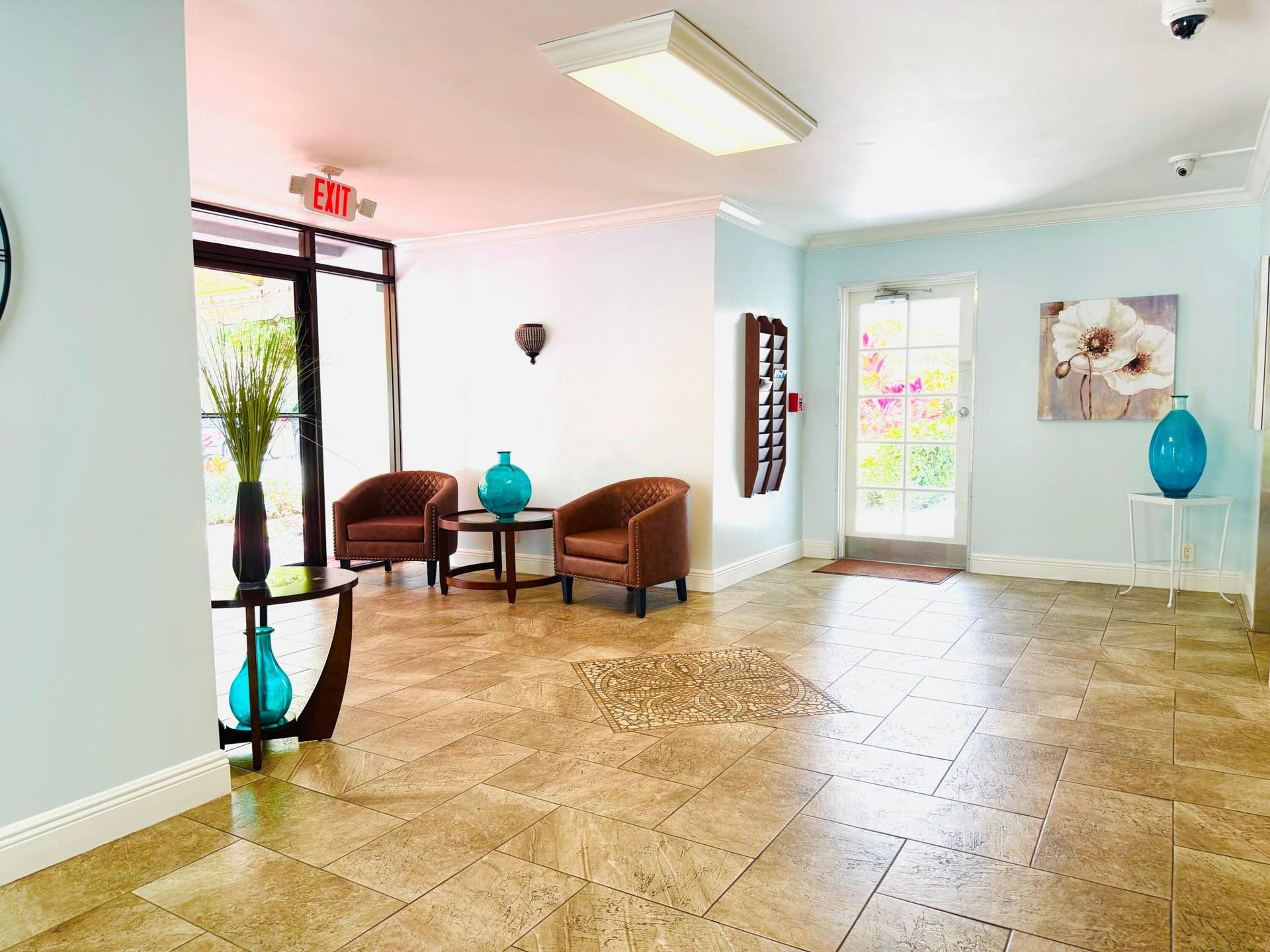 3080 N Course Drive, #202, Pompano Beach, FL 33069 Freshly painted building and lobby. Secure entry. Night patrol security.