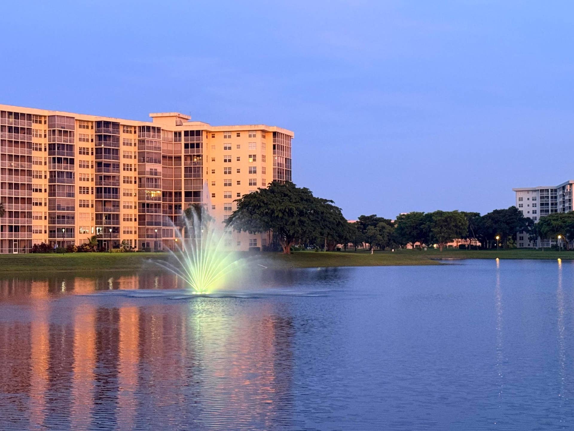 3080 N Course Drive, #202, Pompano Beach, FL 33069 Miles of walking paths around the Palm Aire lakes