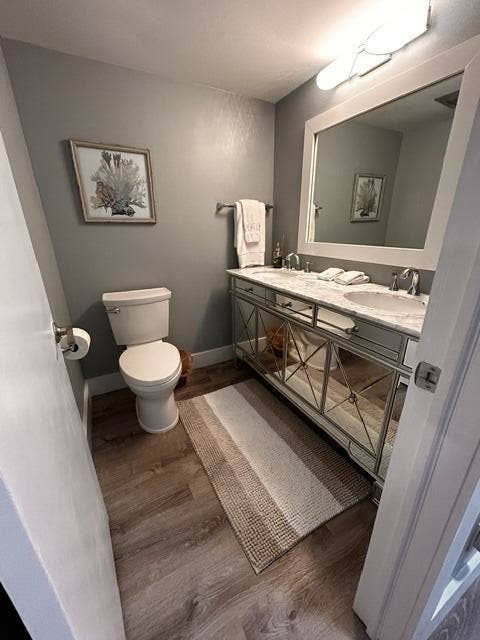 Beautiful Hall Powder Room