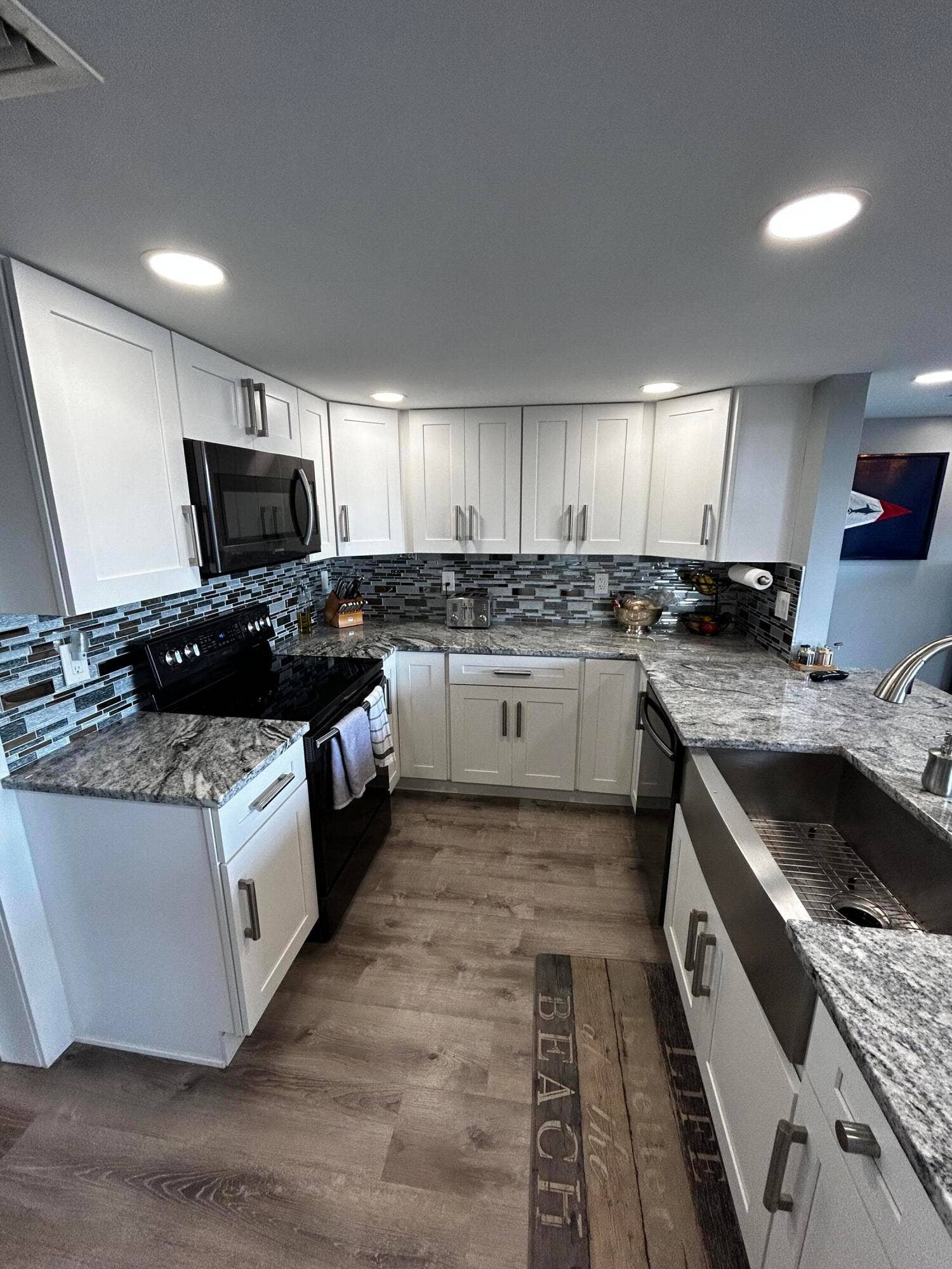 Remodeled Open Kitchen