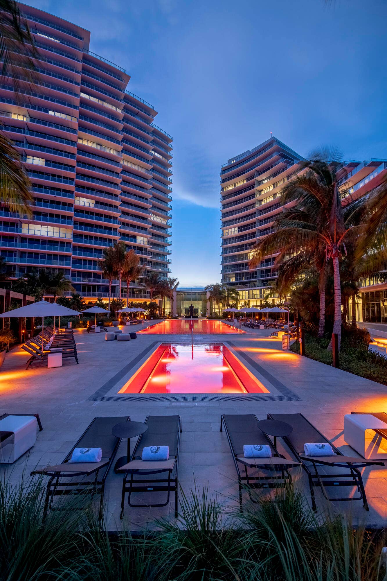 2200 N Ocean Boulevard, #N201, Fort Lauderdale, FL 33305 Auberge Pool Night 2