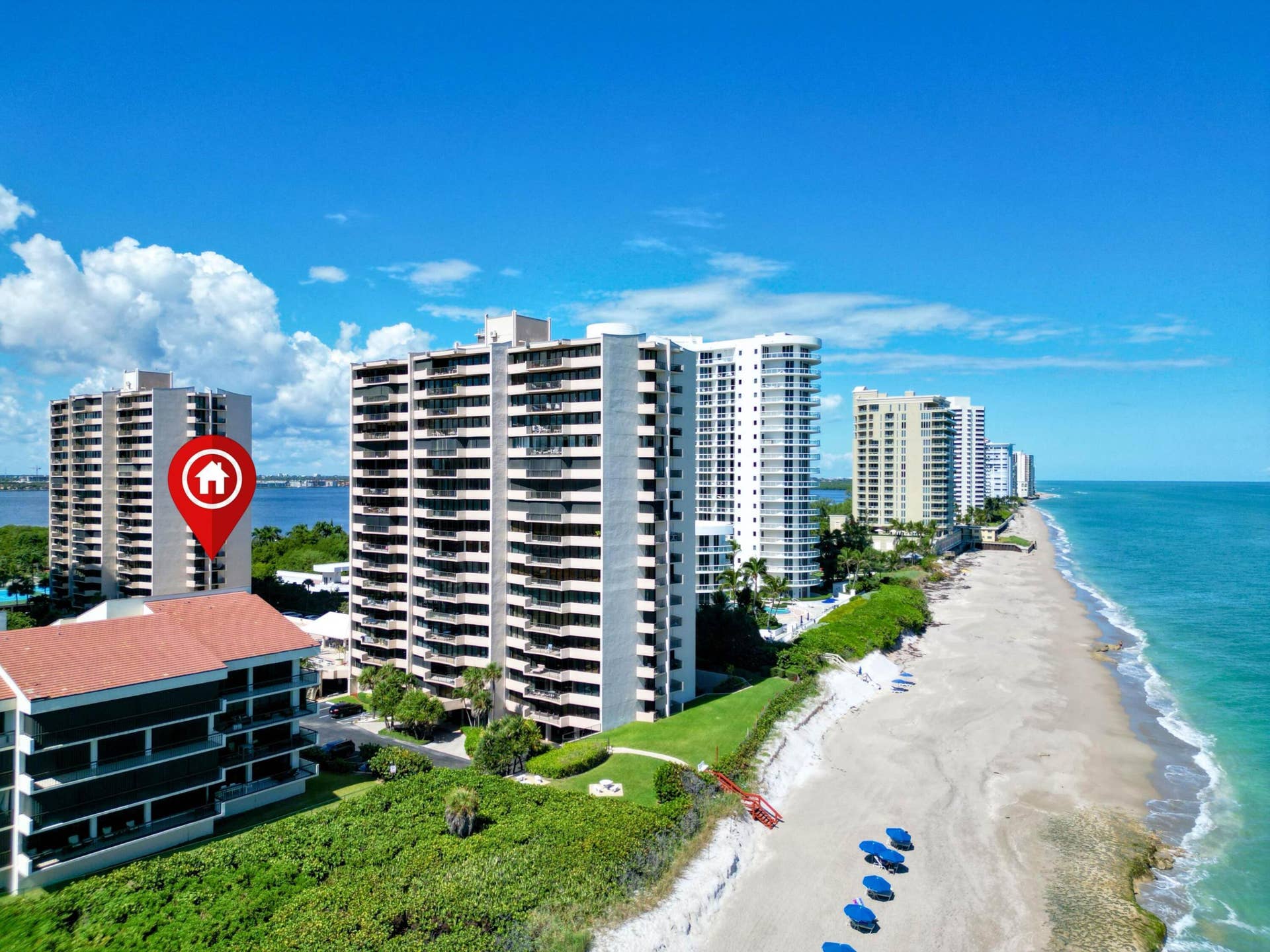 4200 N Ocean Drive, #2-301, Singer Island, FL 33404 Ocean Front to North
