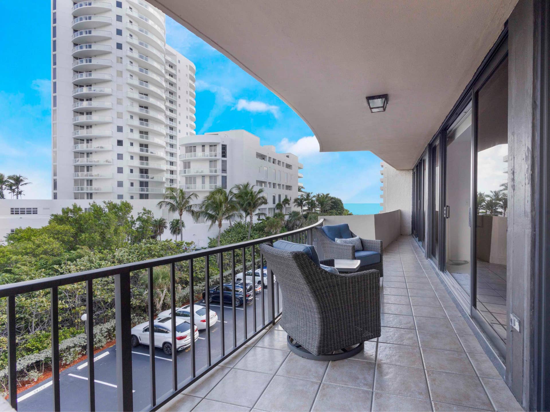 4200 N Ocean Drive, #2-301, Singer Island, FL 33404 Balcony 2