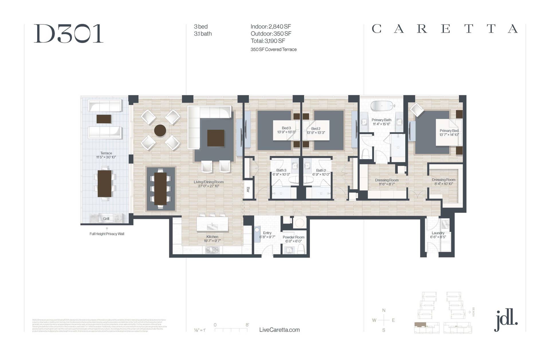 1011 Us Highway 1, #D301, Juno Beach, FL 33408 Floorplan