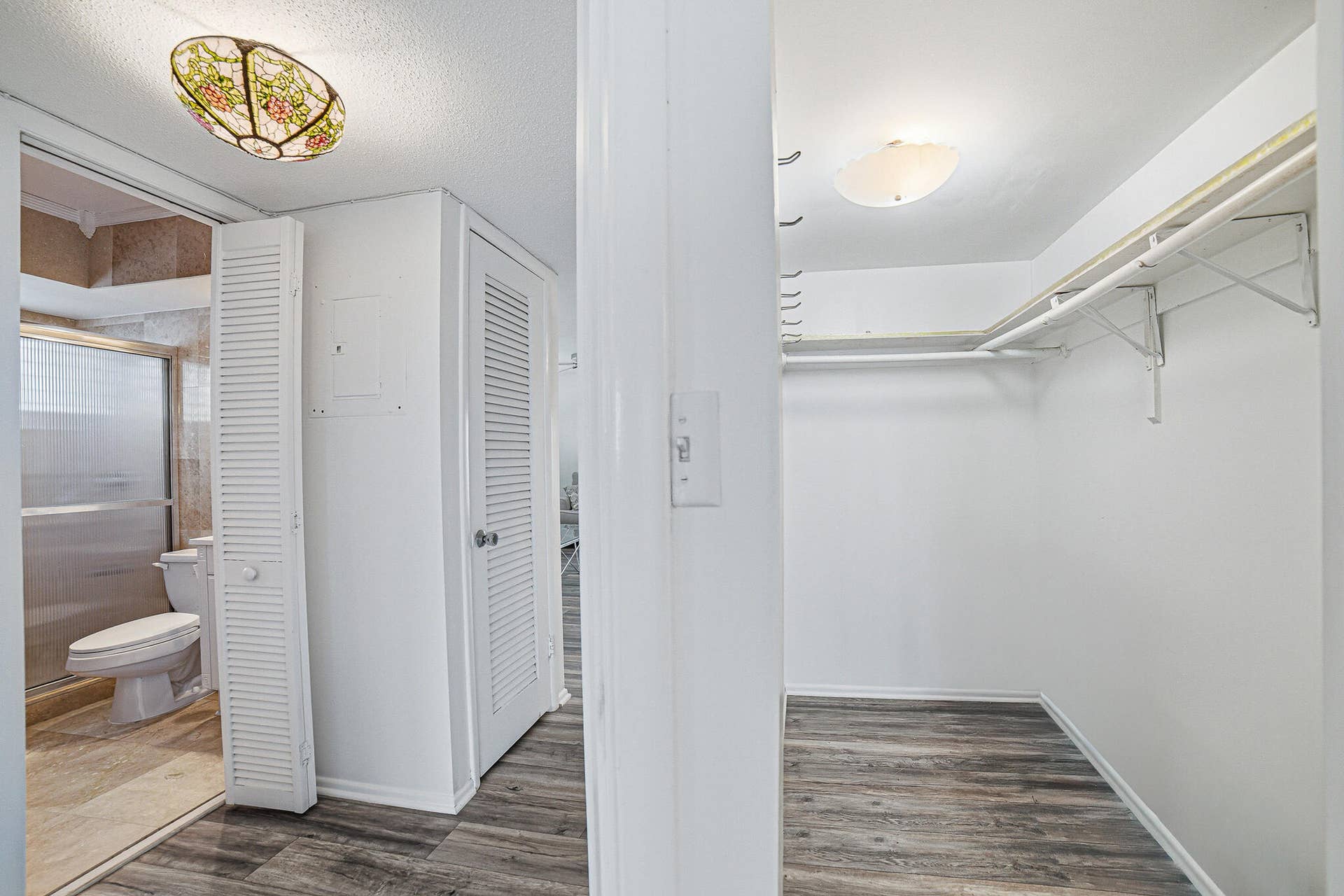 101 Doolen Court, #201, North Palm Beach, FL 33408 Master Bedroom Walk-In Closet