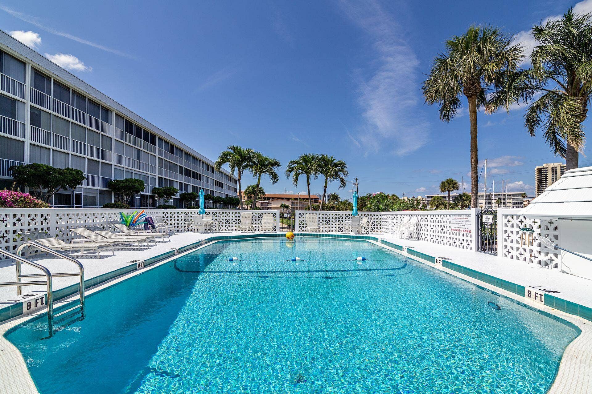 907 Marina Drive, #402, North Palm Beach, FL 33408 community heated pool