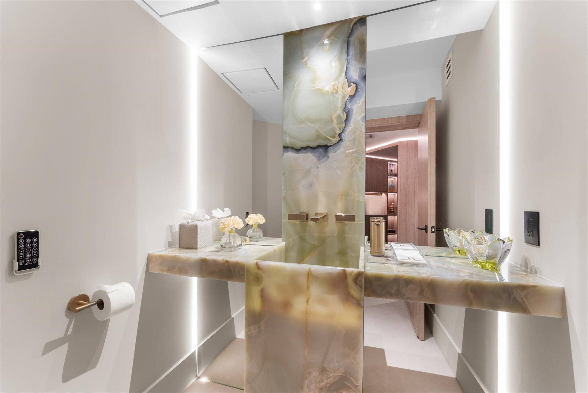 Powder Room - A Masterpiece of Design