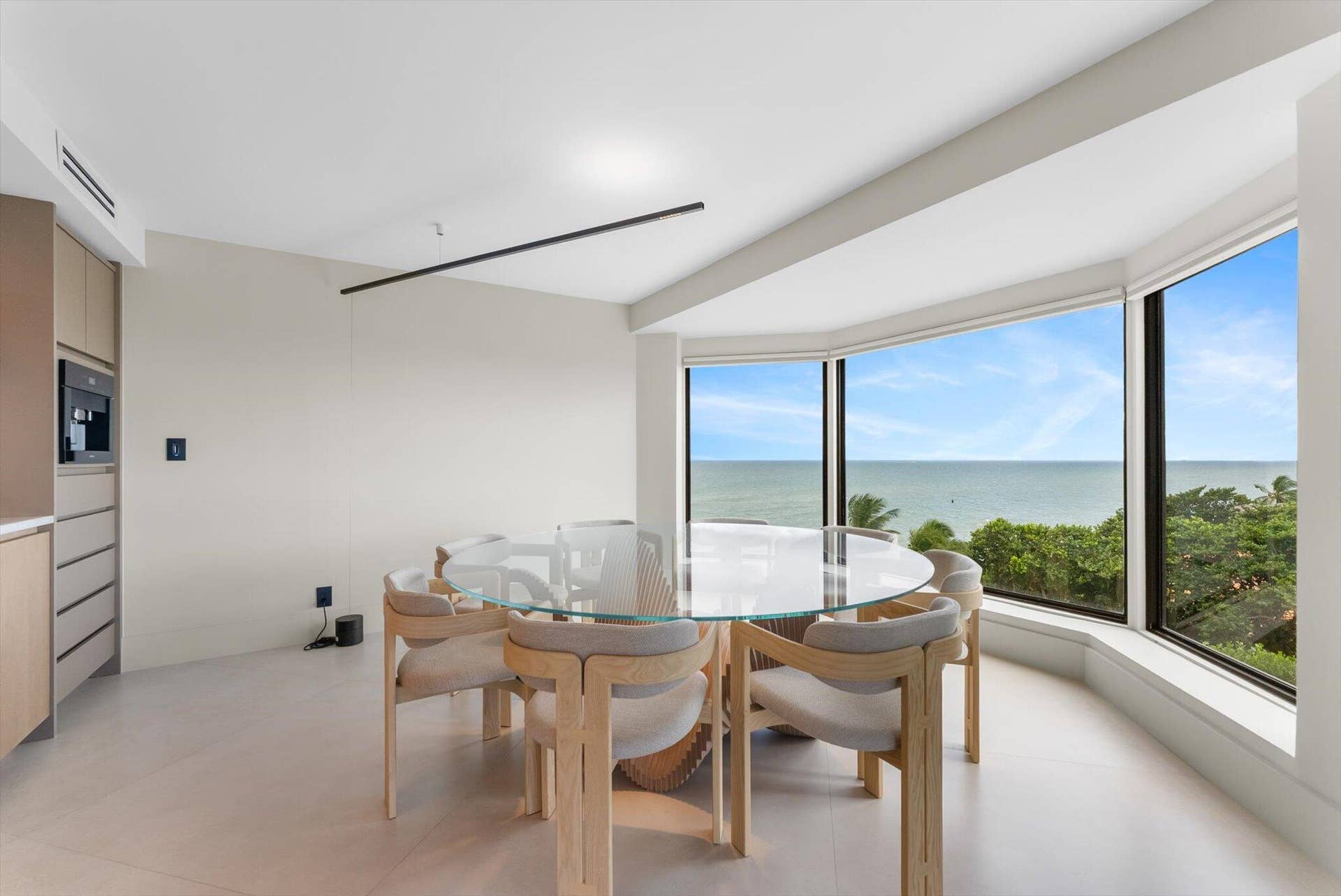 Formal Dining with Panoramic Ocean and Coastal Views...