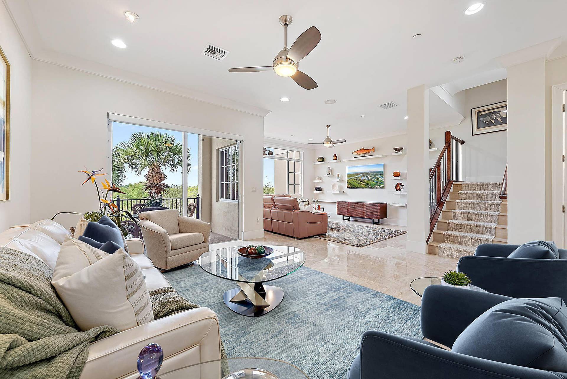 Living Room (Partially Virtually Staged)