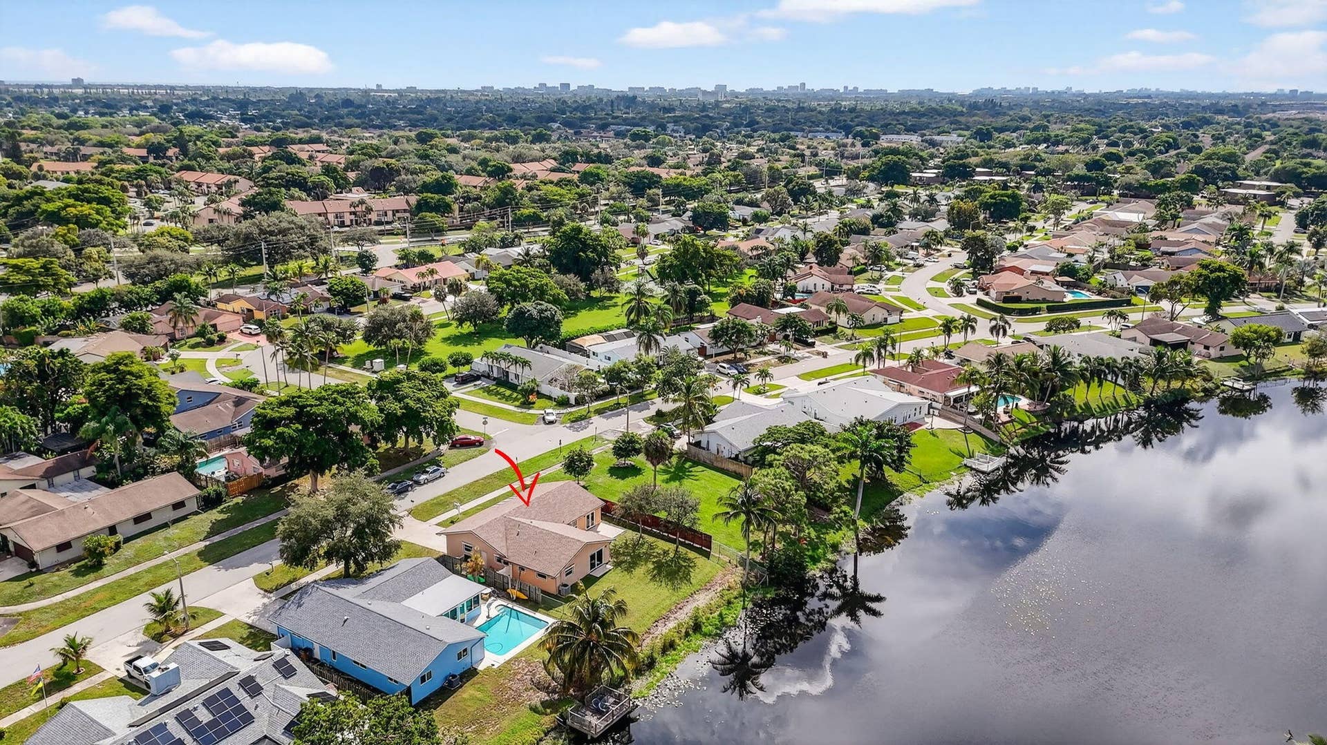 Lakefront location