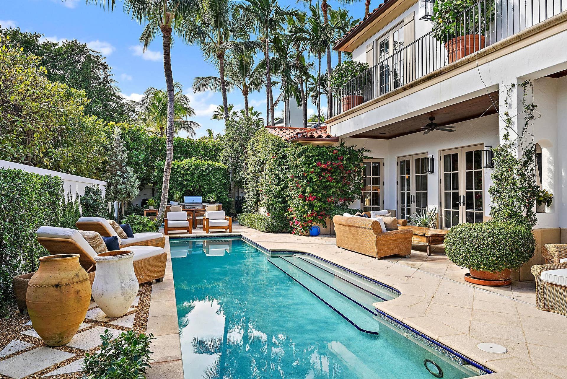 234 Ridgeview Drive, Palm Beach, FL 33480 Outdoor Space & Pool
