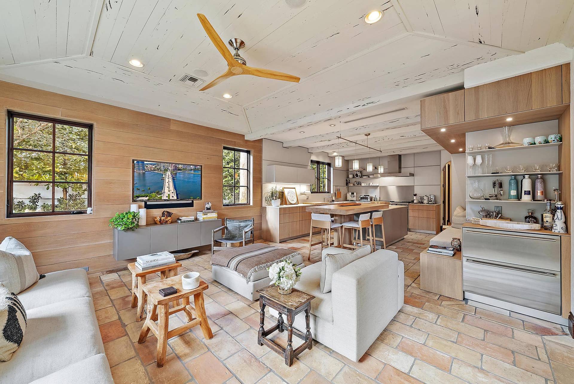 234 Ridgeview Drive, Palm Beach, FL 33480 Eat in Kitchen and Den