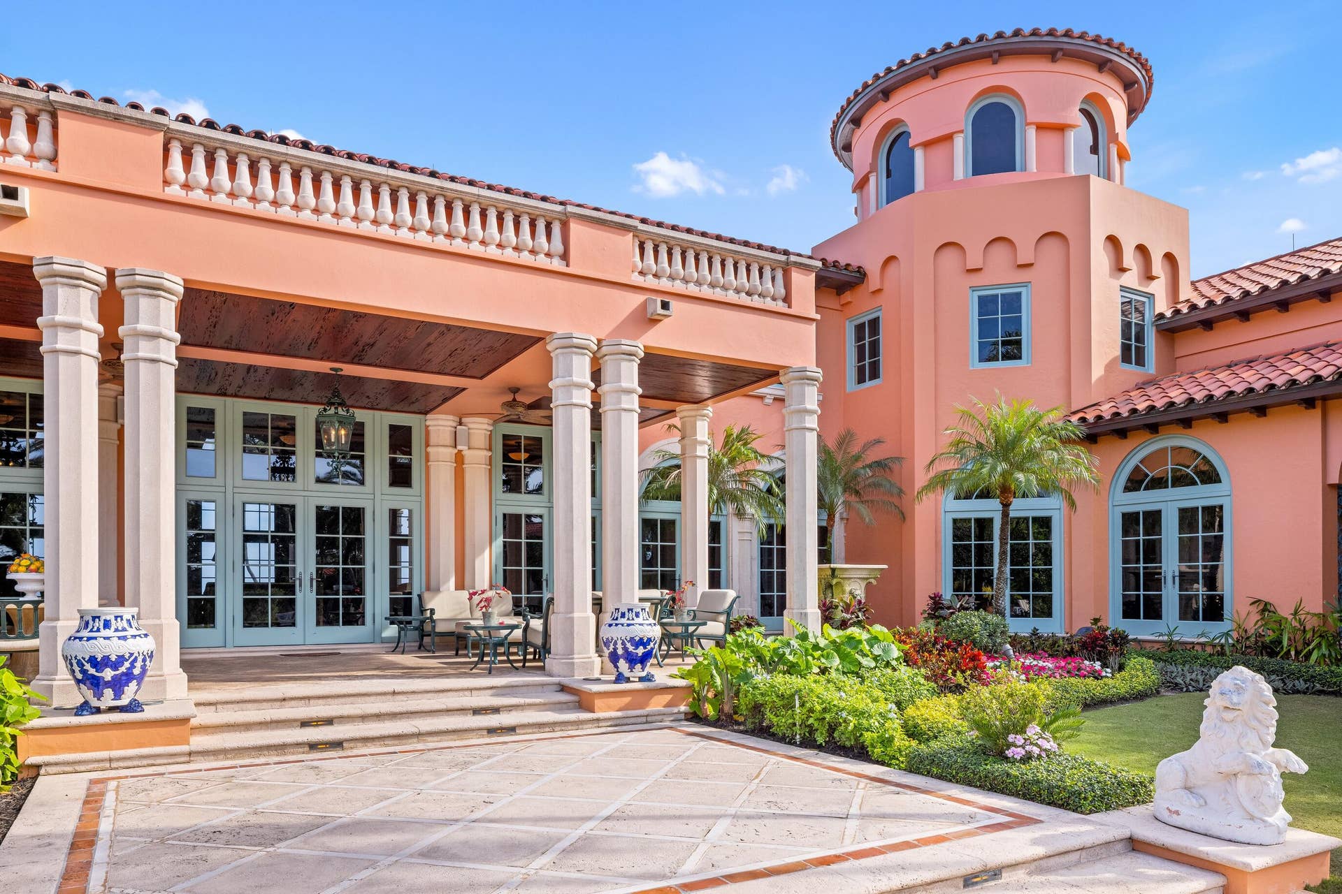 1491 N Ocean Boulevard, Palm Beach, FL 33480 West Patio