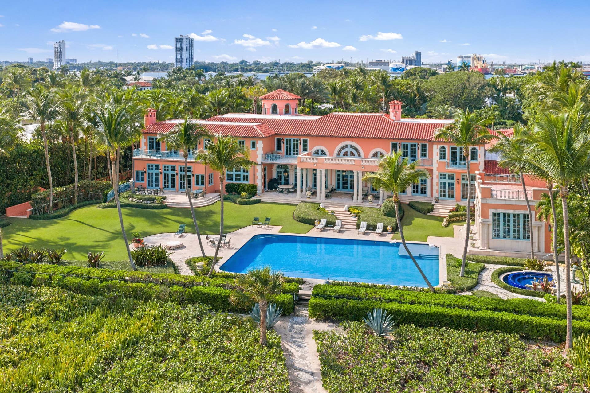 1491 N Ocean Boulevard, Palm Beach, FL 33480 Aerial