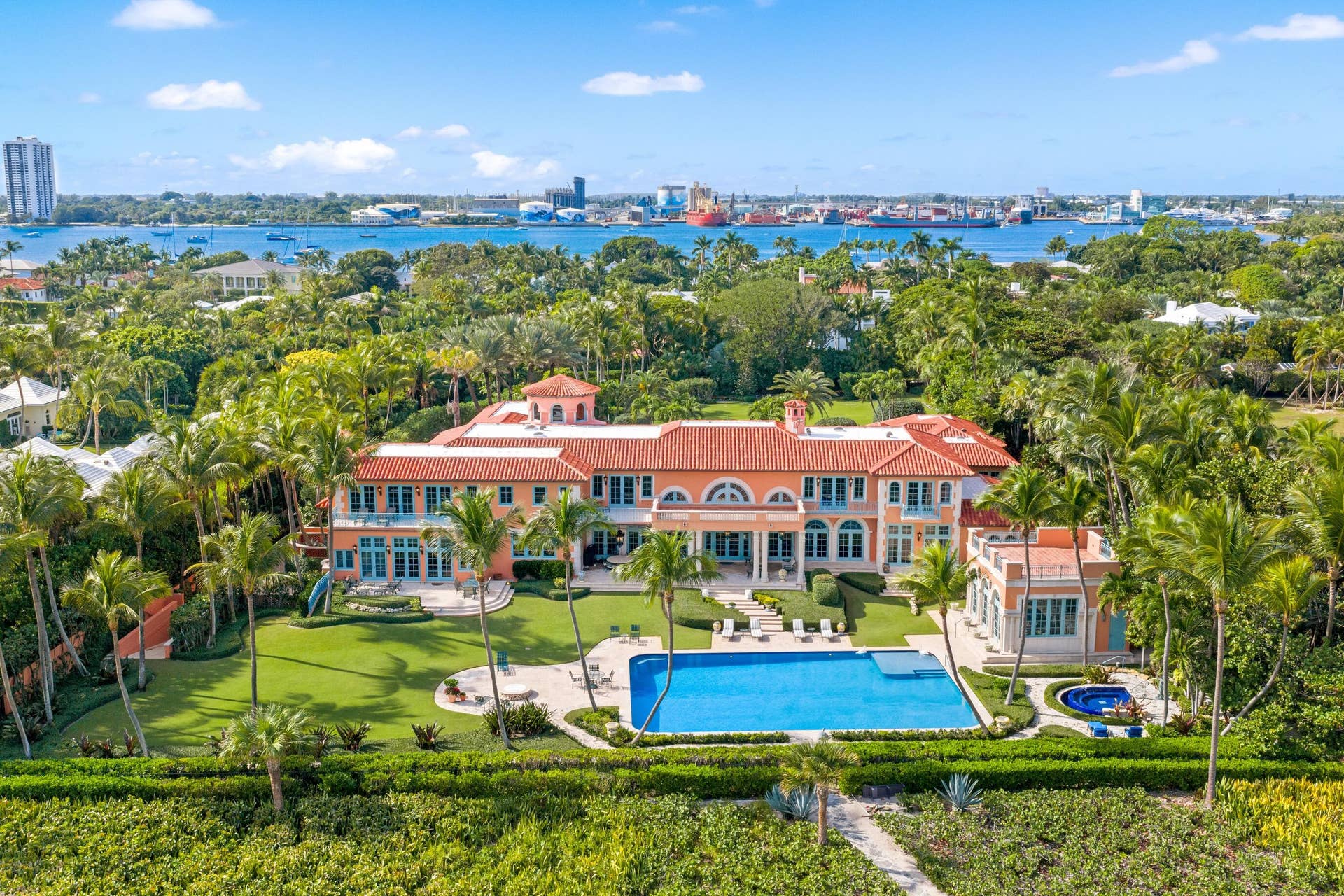 1491 N Ocean Boulevard, Palm Beach, FL 33480 Aerial