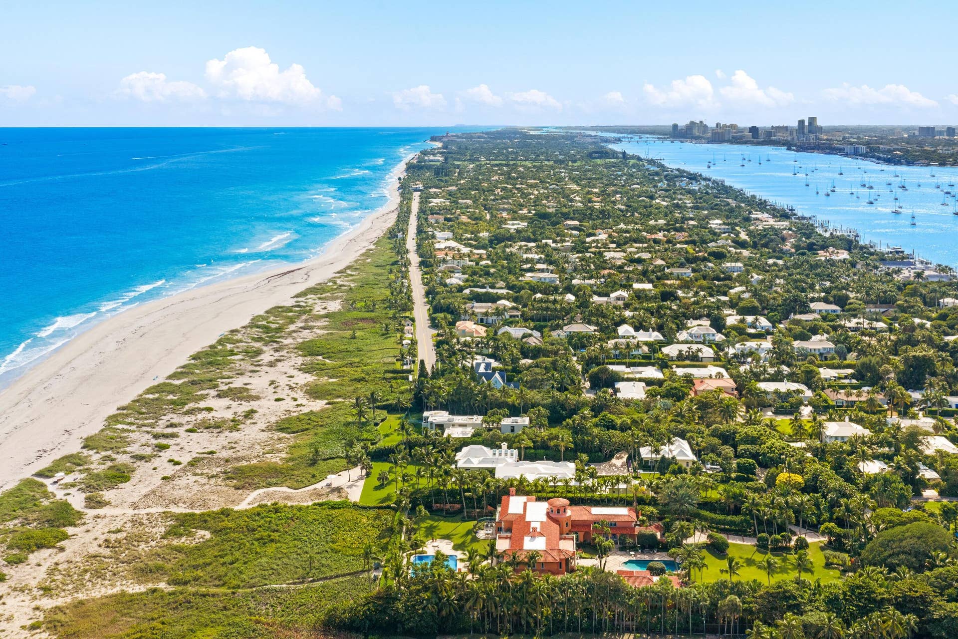 1491 N Ocean Boulevard, Palm Beach, FL 33480 Aerial