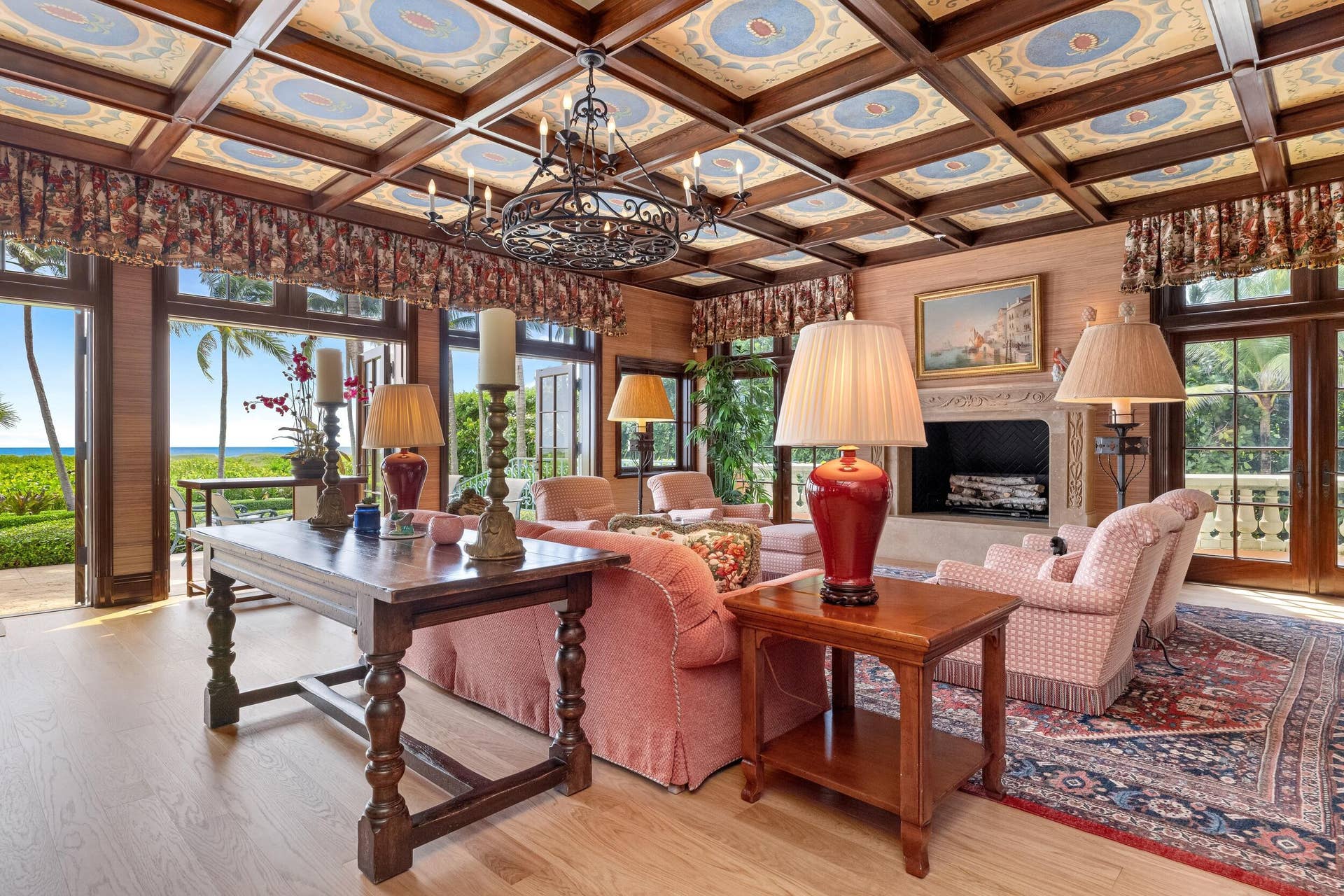 1491 N Ocean Boulevard, Palm Beach, FL 33480 Family Room