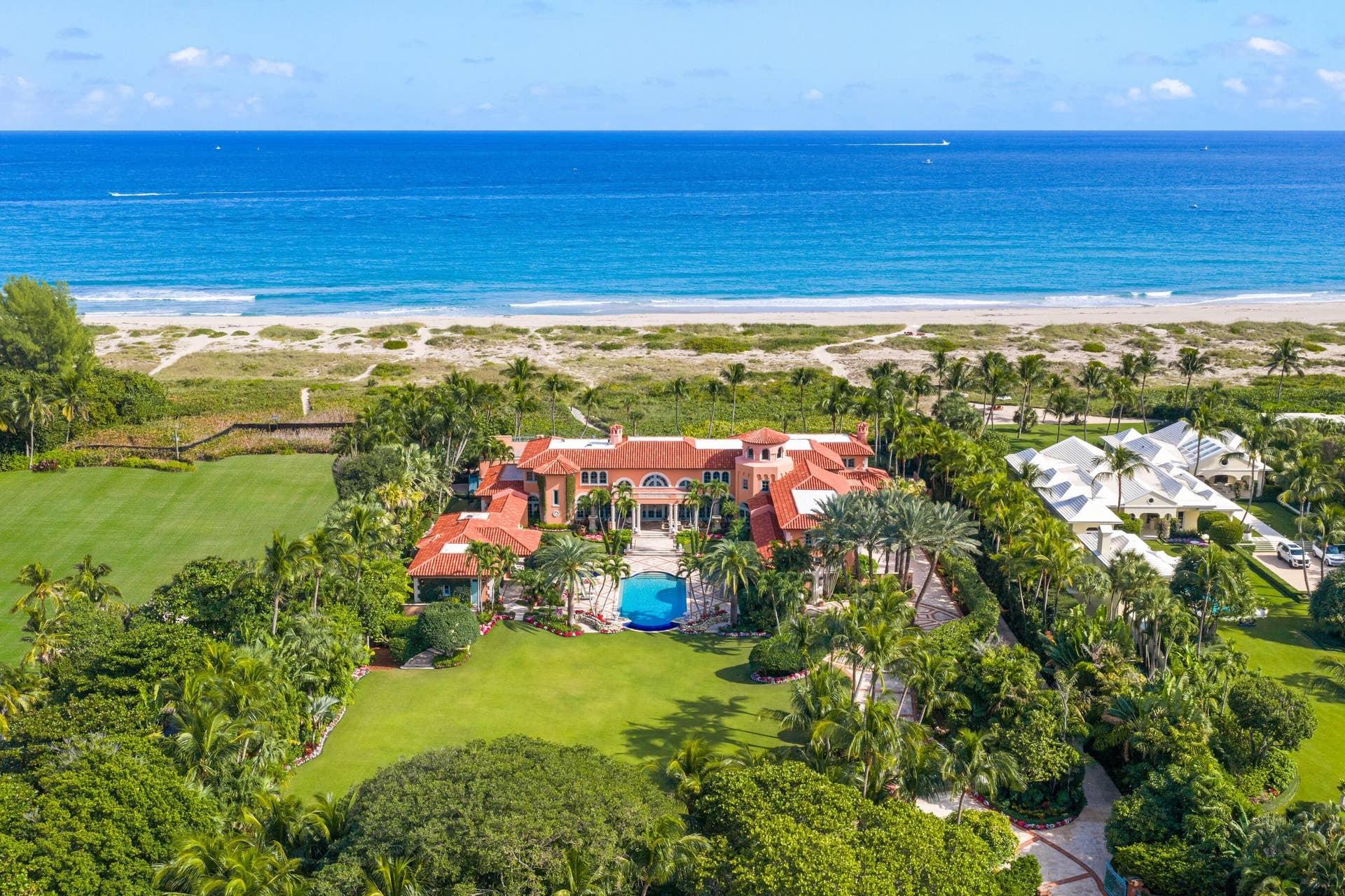 1491 N Ocean Boulevard, Palm Beach, FL 33480 Aerial