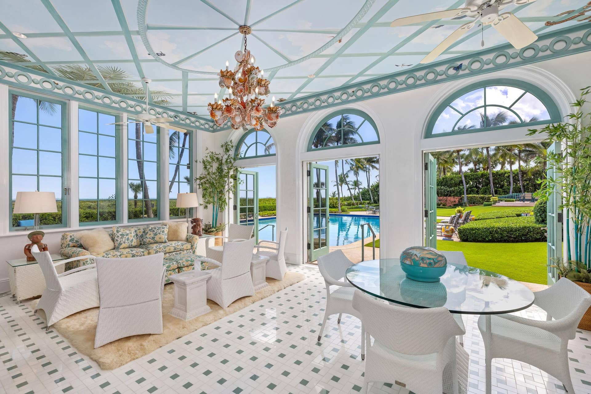 1491 N Ocean Boulevard, Palm Beach, FL 33480 Pool House