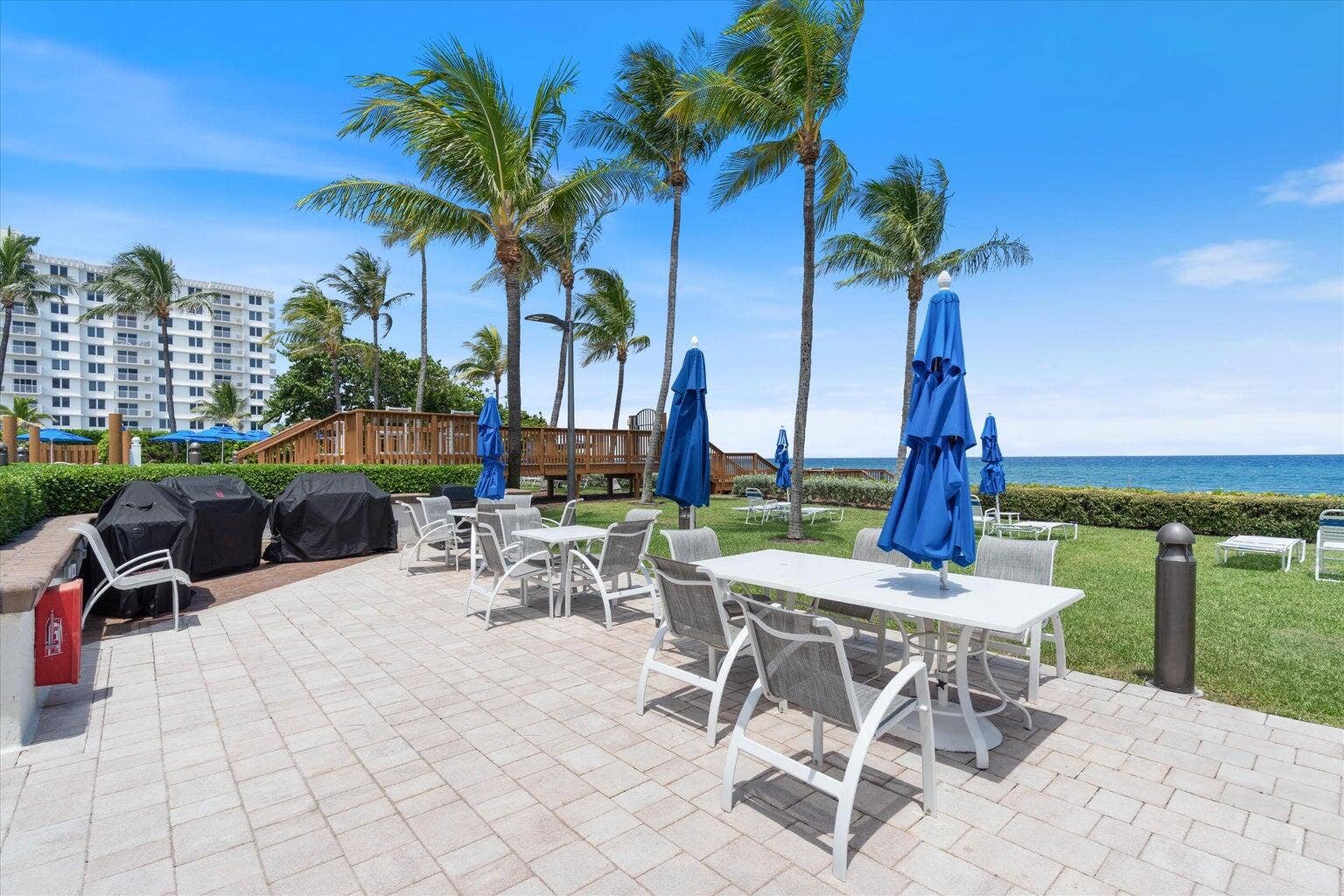 3420 S Ocean Boulevard, #3p, Highland Beach, Highland Beach, FL 33487 BEACH SIDE BBQ FOR RESIDENT USE.