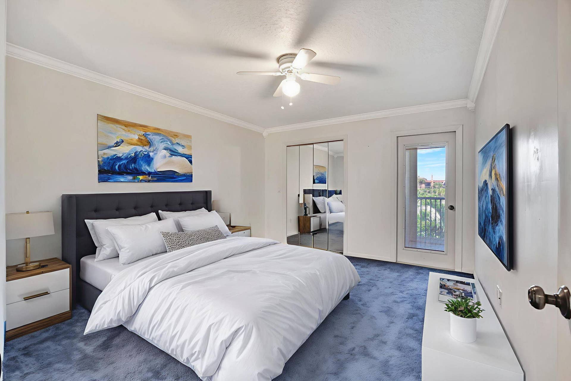 121 Wettaw Lane, #211, North Palm Beach, FL 33408 master bed