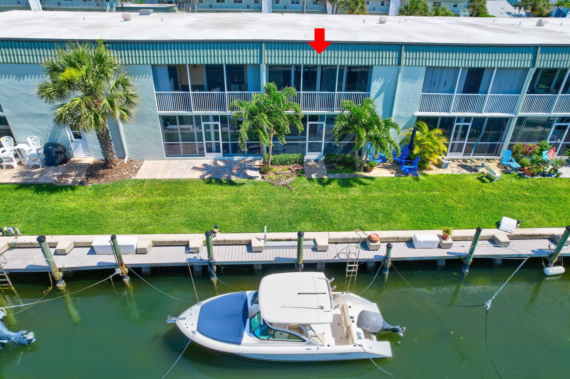 121 Wettaw Lane, #211, North Palm Beach, FL 33408 AERIAL VIEW