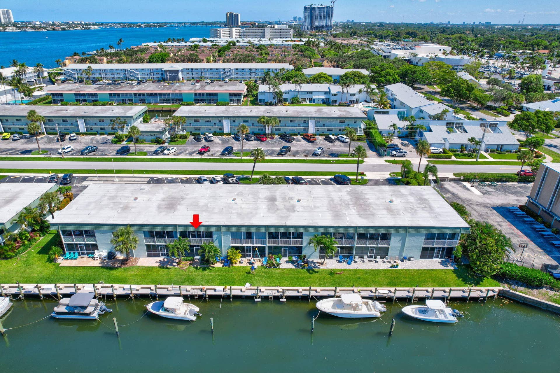 121 Wettaw Lane, #211, North Palm Beach, FL 33408 AERIAL VIEW