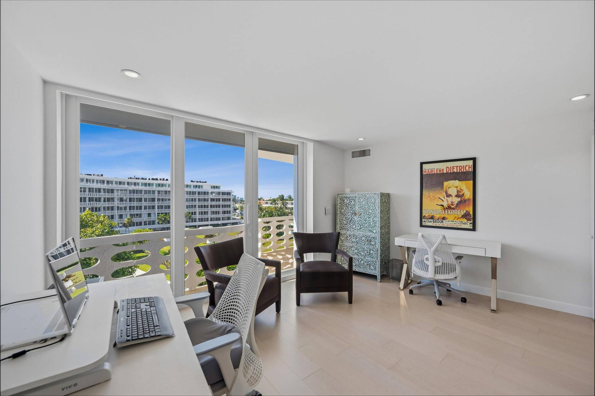 100 Sunrise Avenue, #520/521, Palm Beach, FL 33480 Bedroom/Office