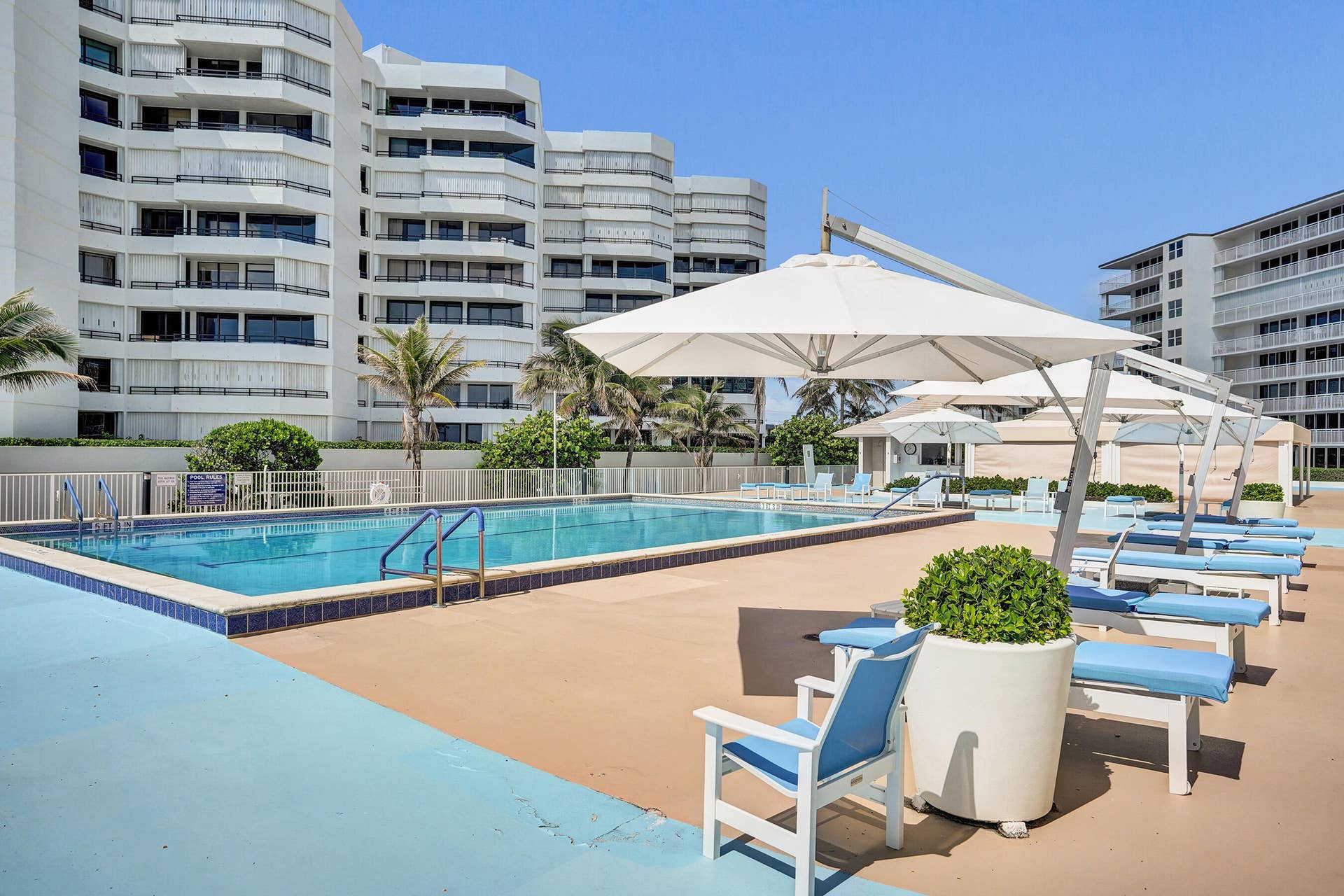 3546 S Ocean Boulevard, #327, South Palm Beach, FL 33480 Resort setting pool side