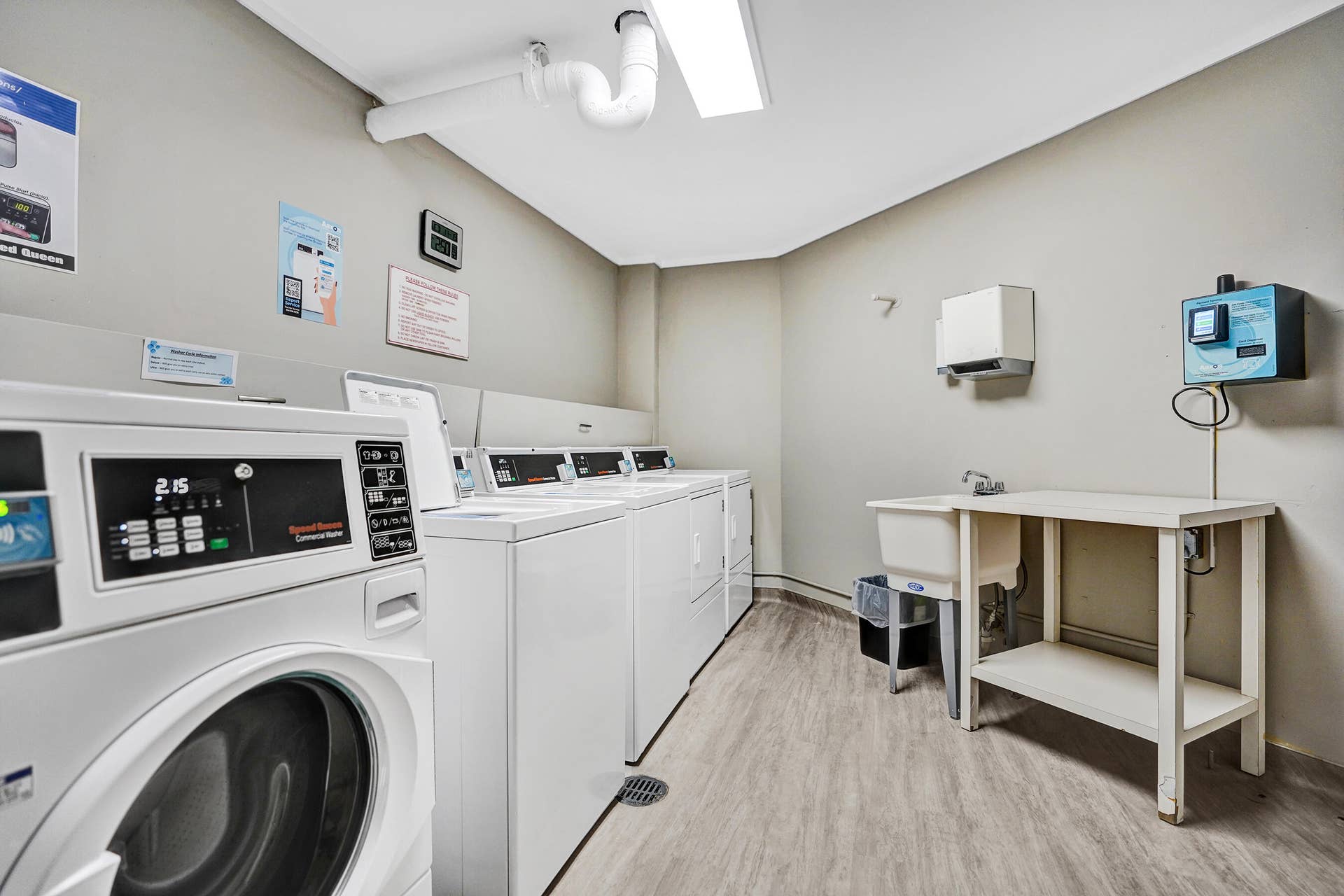 3546 S Ocean Boulevard, #327, South Palm Beach, FL 33480 Bonus room with commercial washer and dryers. Unit has its own as well
