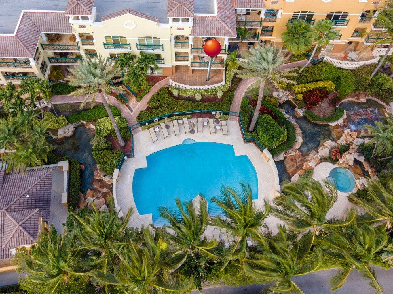 pool aerial