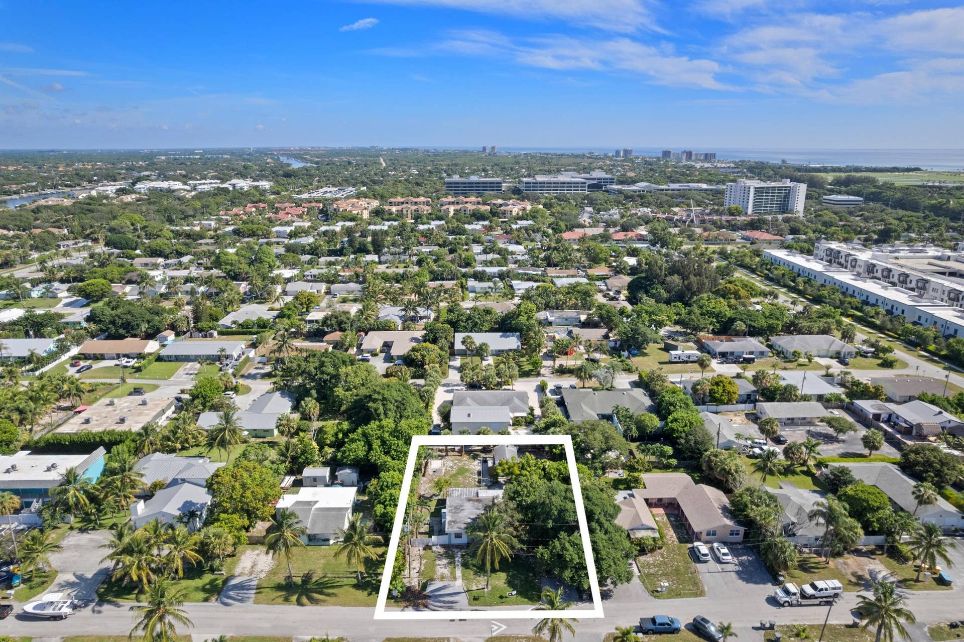 Aerial Neighborhood View