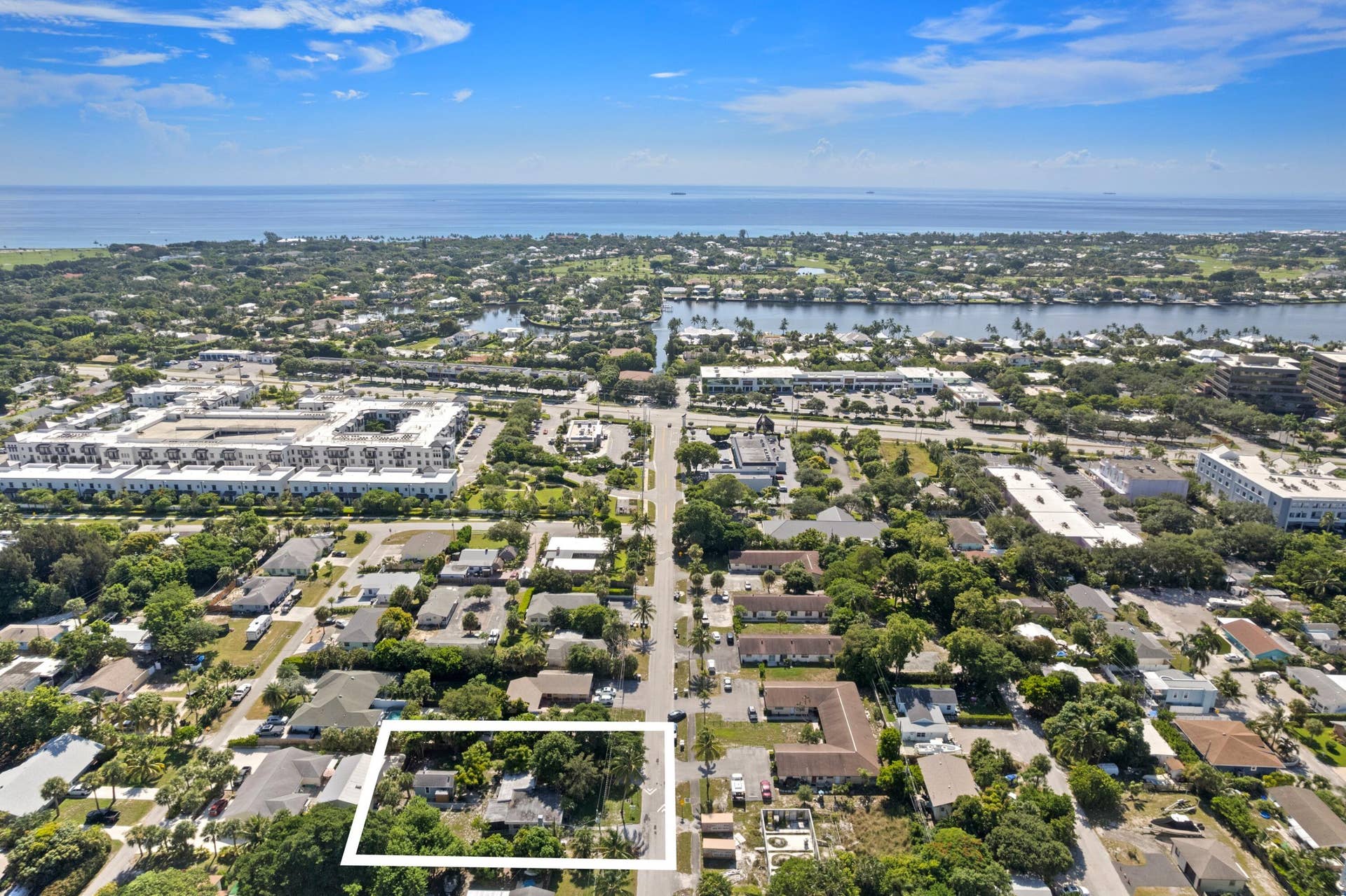 Aerial Neighborhood View