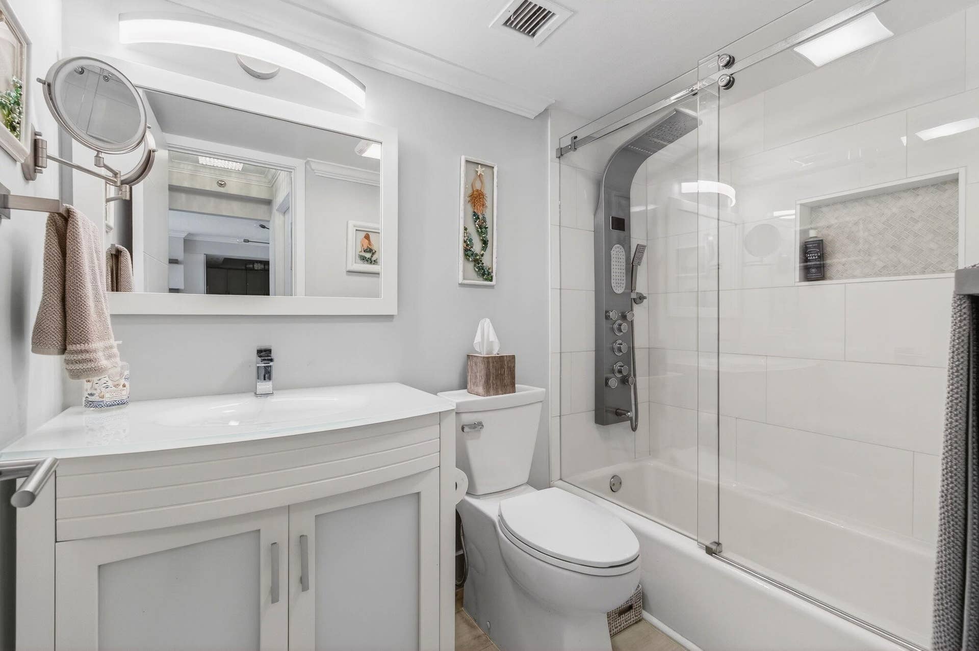 4511 S Ocean Boulevard, #403, Highland Beach, FL 33487 ELEGANT MASTER BATH