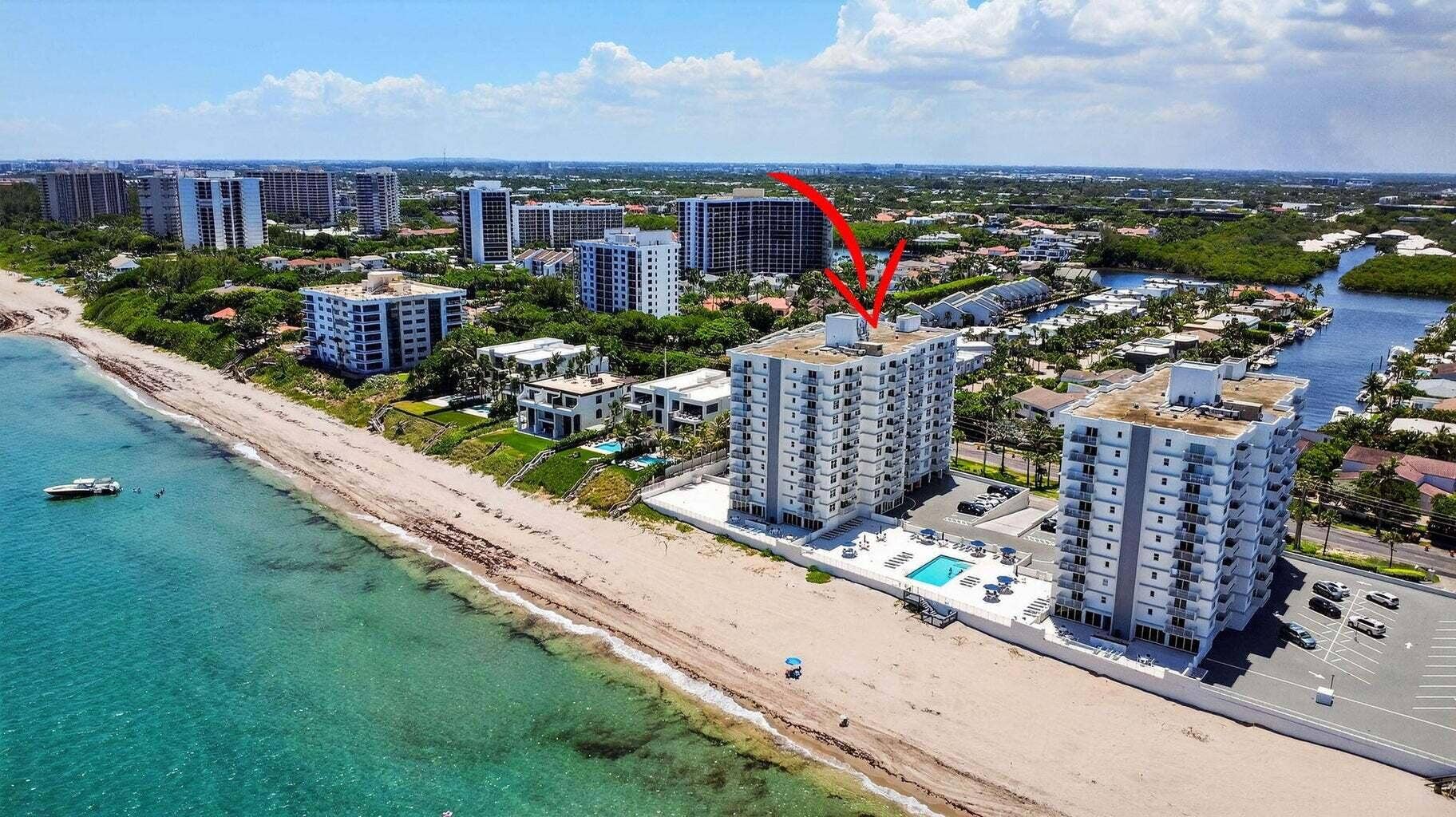 4511 S Ocean Boulevard, #403, Highland Beach, FL 33487 45 OCEAN NESTLED BETWEEN MANSIONS