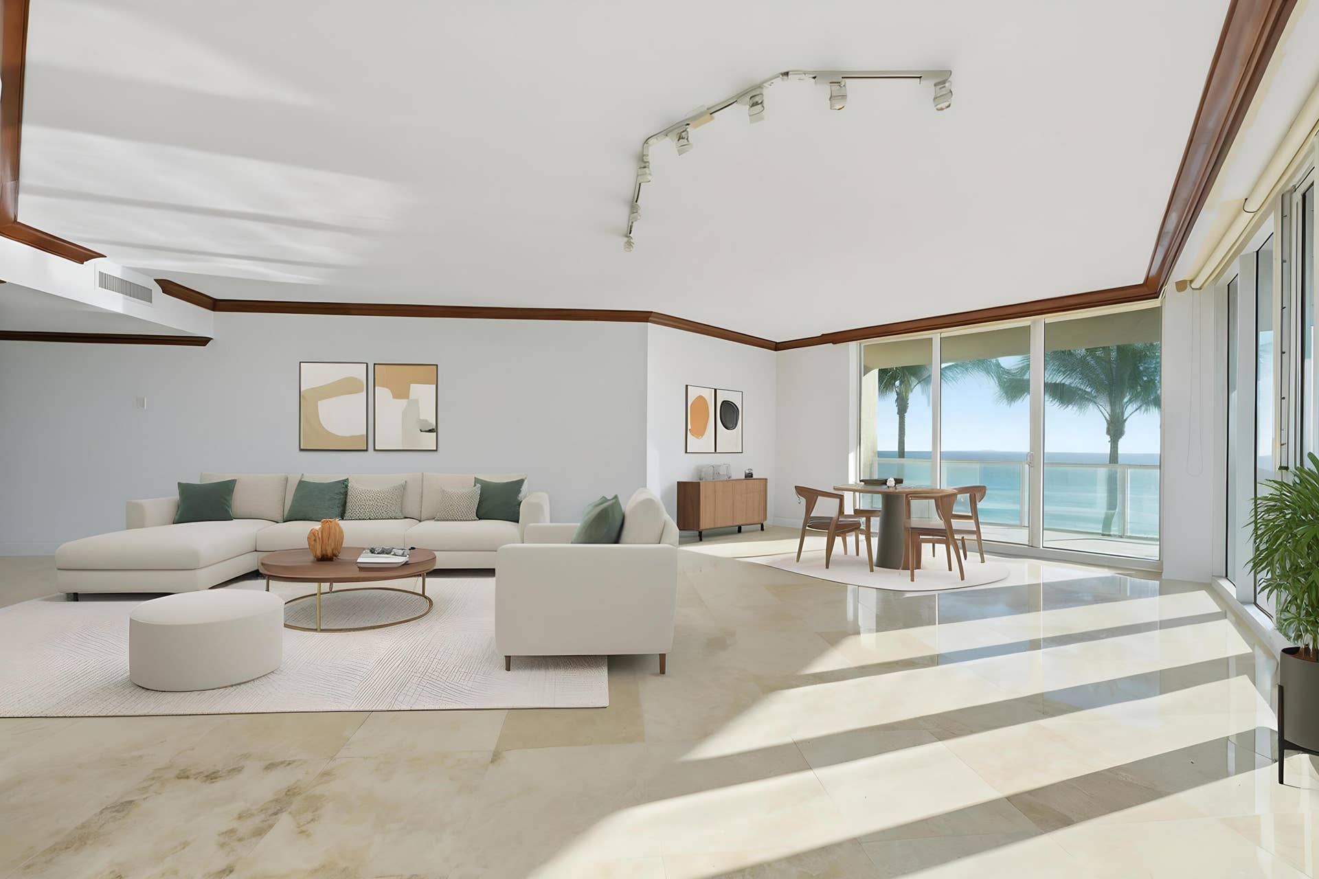 1063 Hillsboro Mile, #301, Hillsboro Beach, FL 33062 Stagedlivig