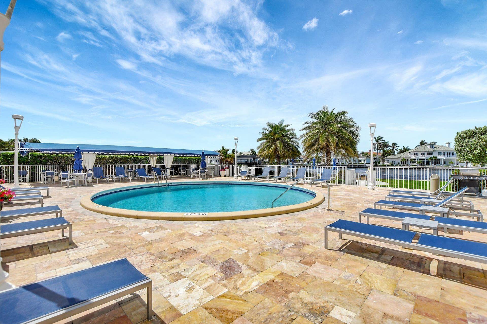 Pool Area On The Intracoastal
