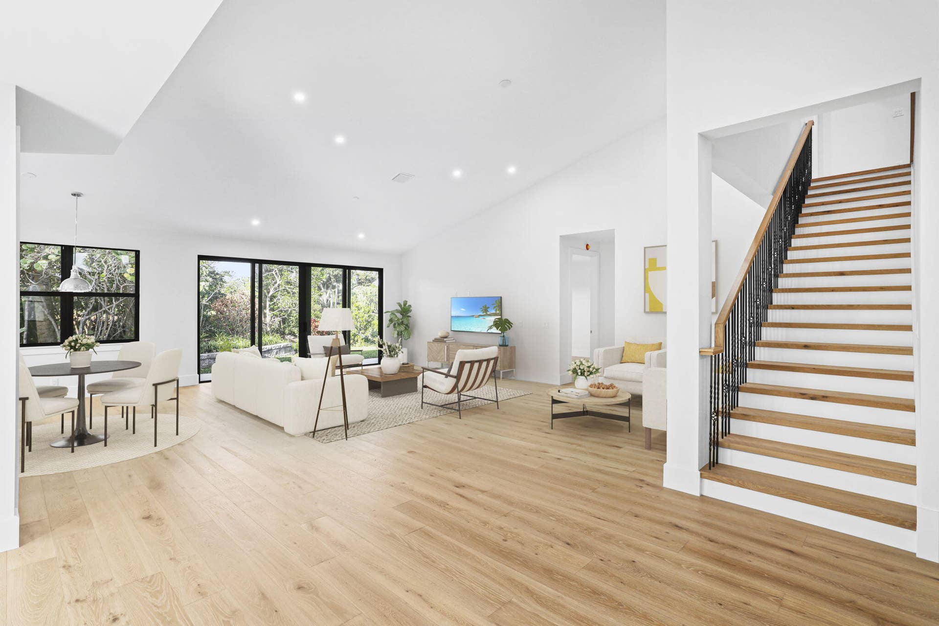 195 Birkdale Lane, Jupiter, FL 33458 FAMILY ROOM is VIRTUALLY STAGED
