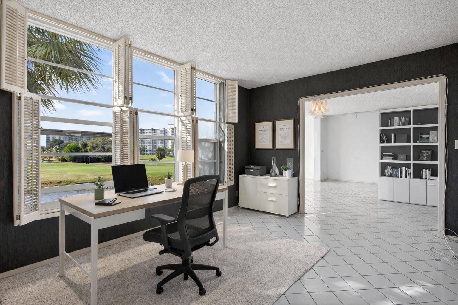 3rd Bedroom/Office/Den Virtually Staged