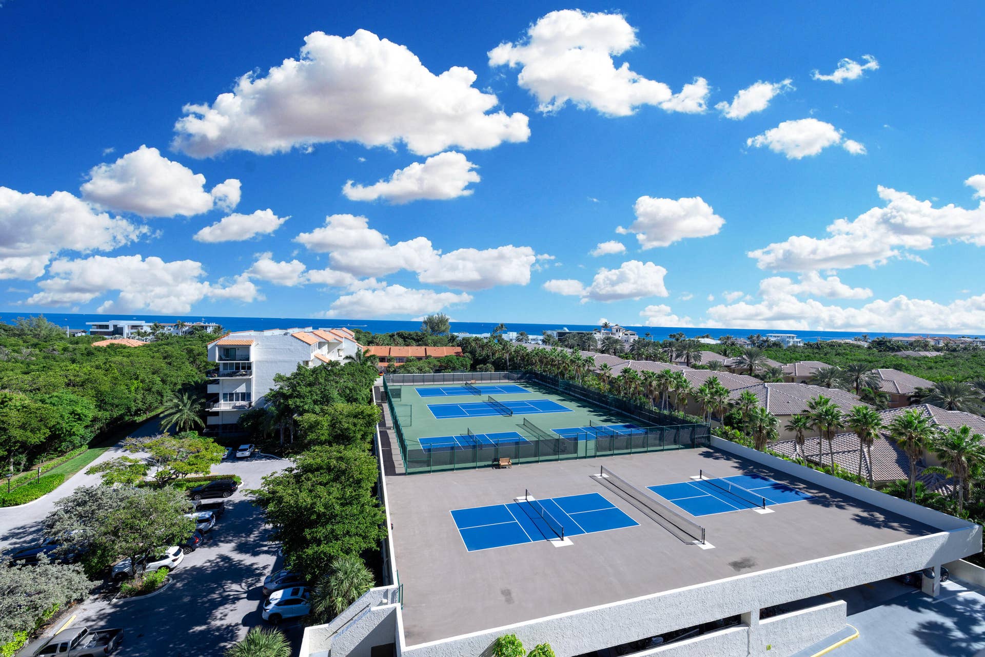Pickleball and tennis